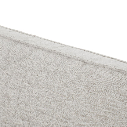 Canapé rembourré en tissu haute technologie avec 2 coussins pour le salon (56,69 €)