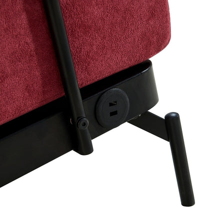 Canapé-lit 2 places de 59 pouces avec ports USB flexibles