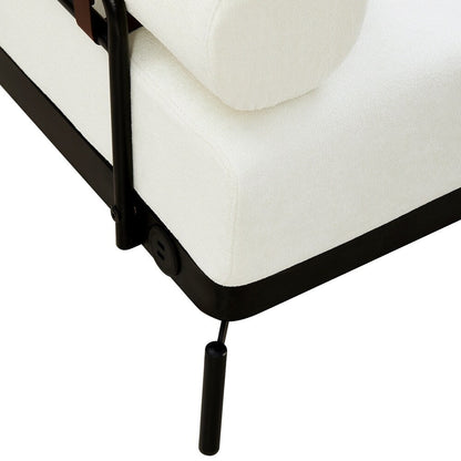 Canapé-lit 2 places de 59 pouces avec ports USB flexibles