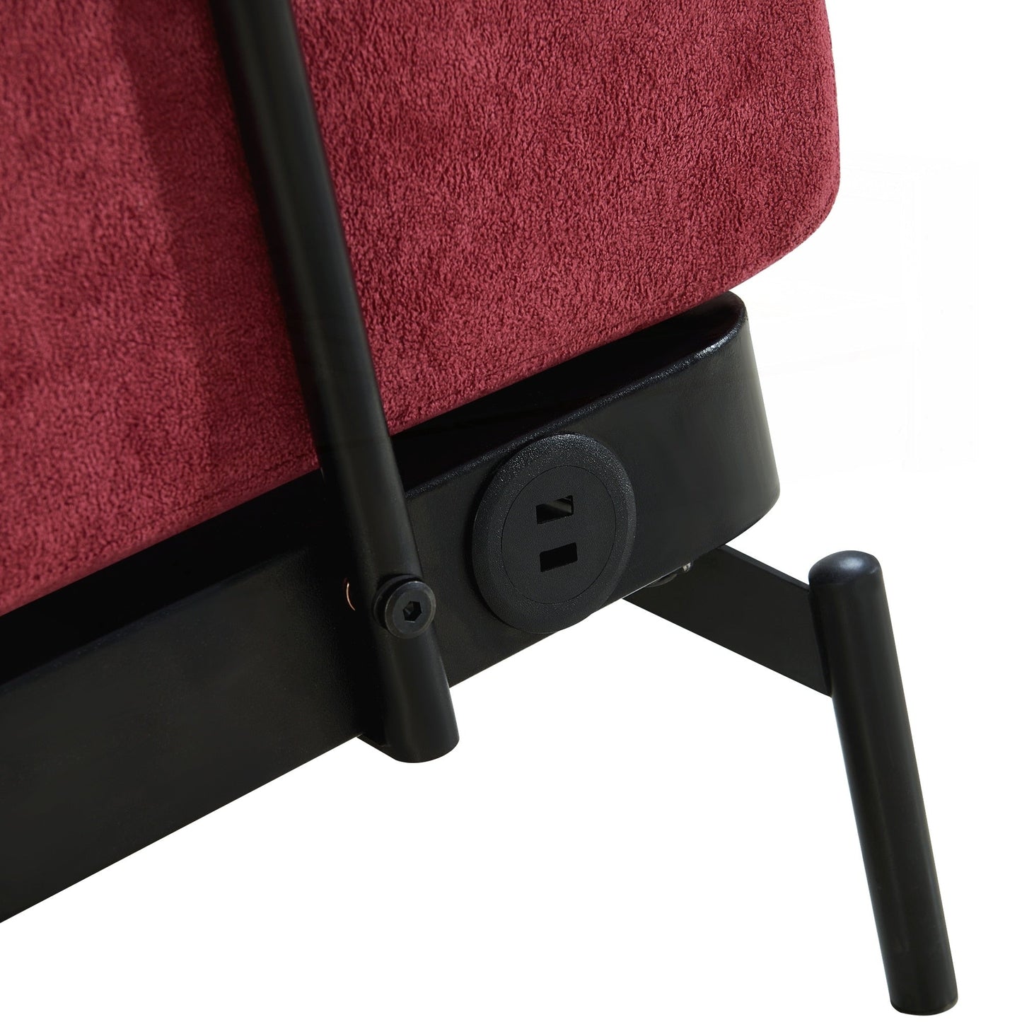 Canapé causeuse moderne de 59 pouces