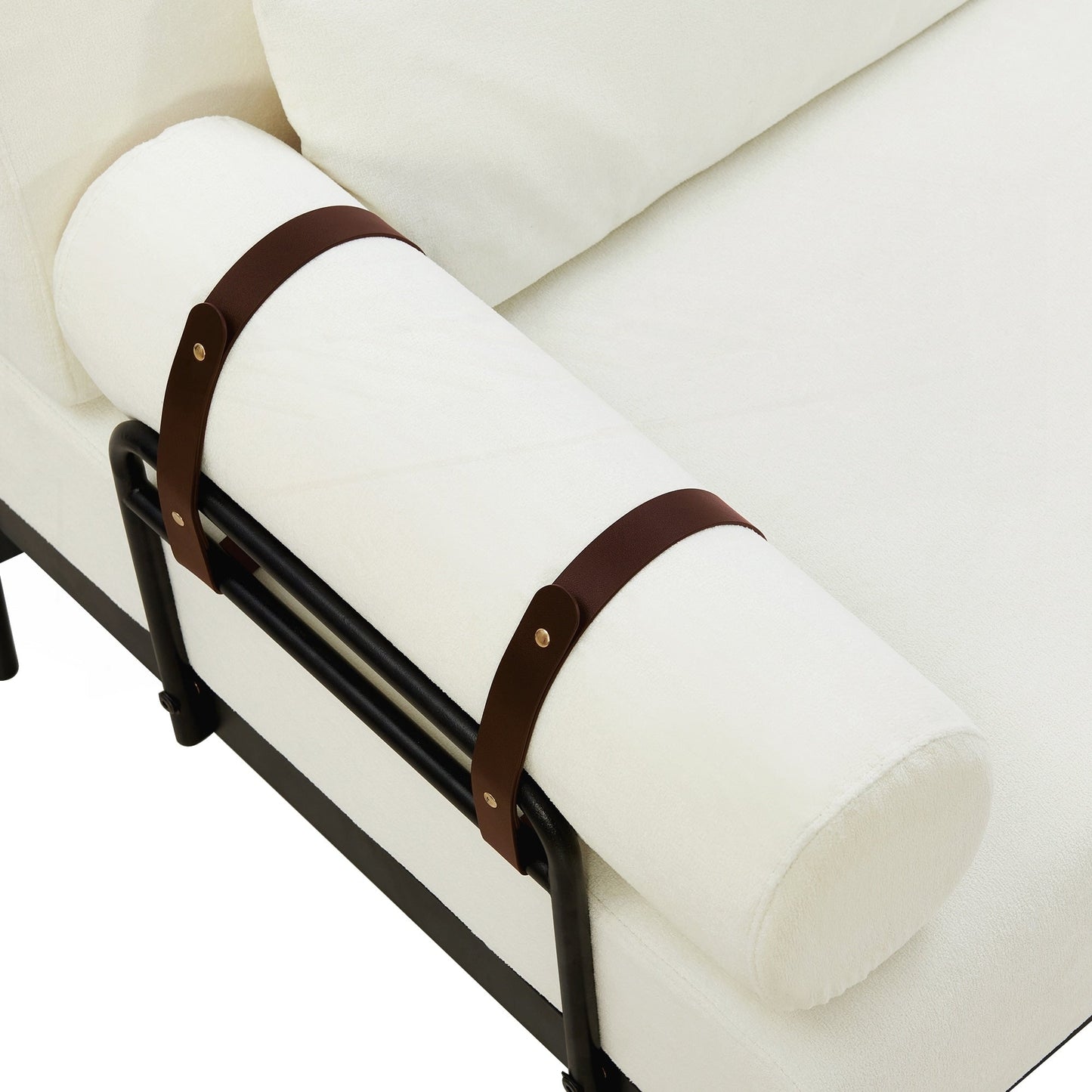 Canapé causeuse moderne de 59 pouces