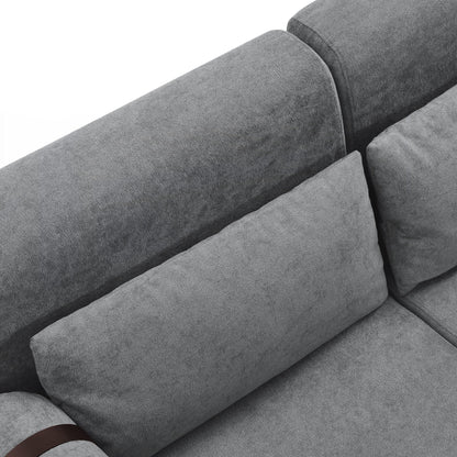 Canapé causeuse moderne de 59 pouces