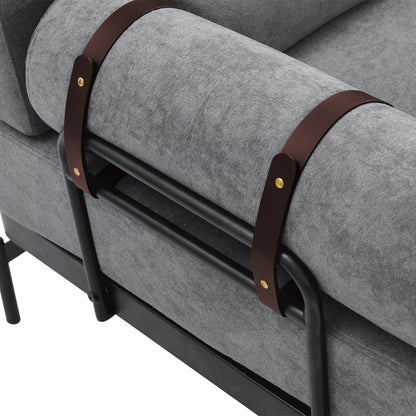 Canapé causeuse moderne de 59 pouces