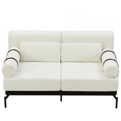 Canapé causeuse moderne de 59 pouces