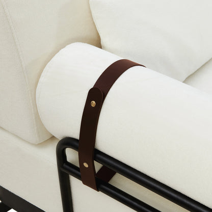 Canapé causeuse moderne de 59 pouces