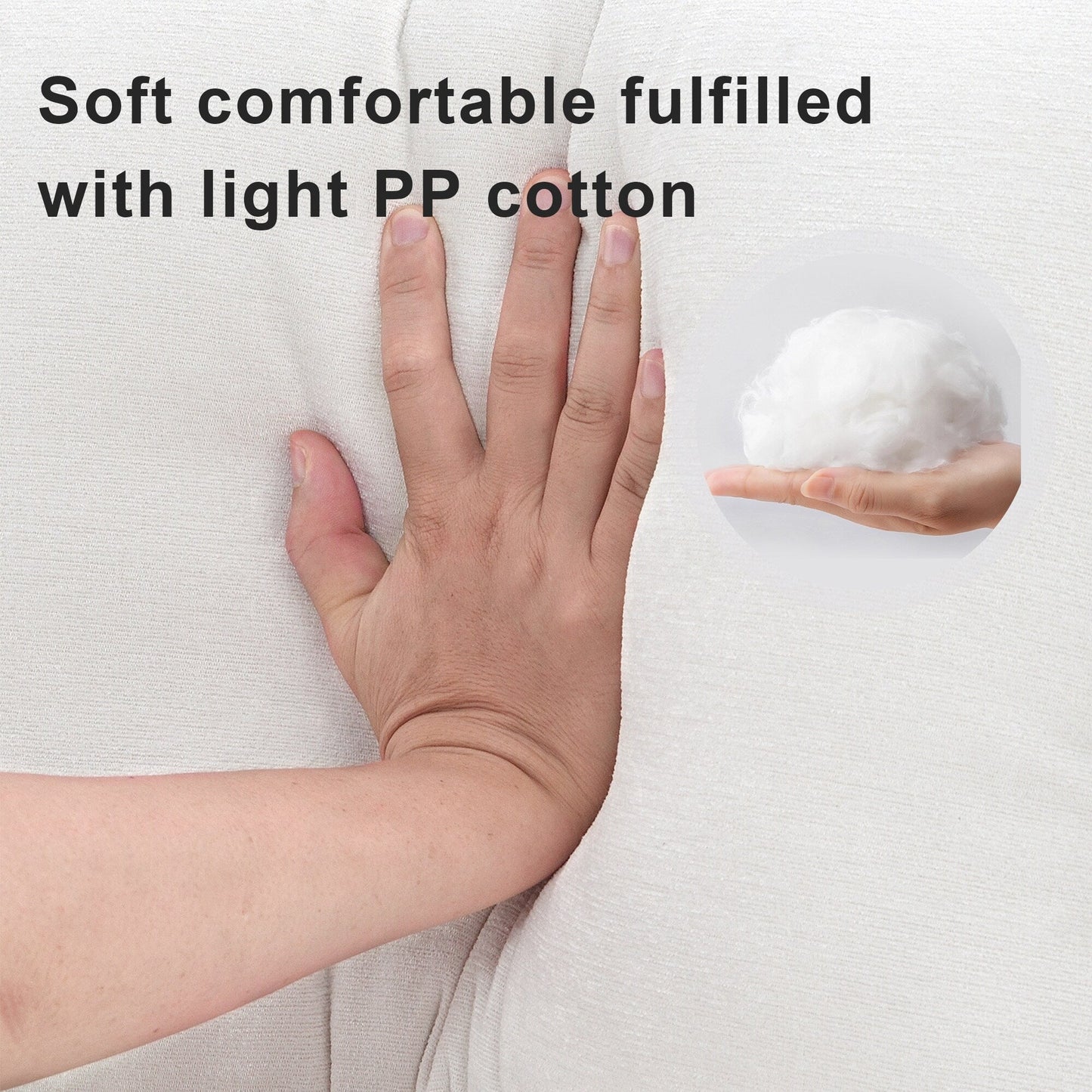 [VIDÉO fournie][Nouveau]Canapé sectionnel moderne en forme de U 109,8 x 55,9 avec coussins de taille, canapé symétrique rembourré 6 places