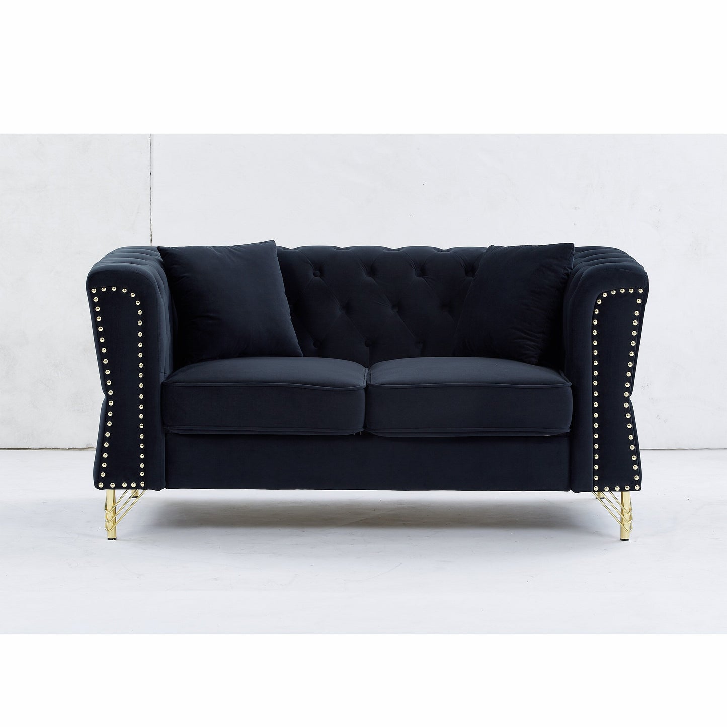 Canapé Chesterfield en velours 60.2