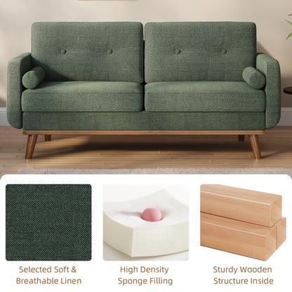 Canapé 64 places, canapé moderne du milieu du siècle, canapés confortables pour le salon