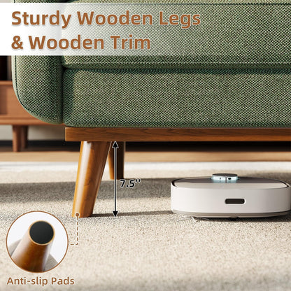 Canapé 64 places, canapé moderne du milieu du siècle, canapés confortables pour le salon