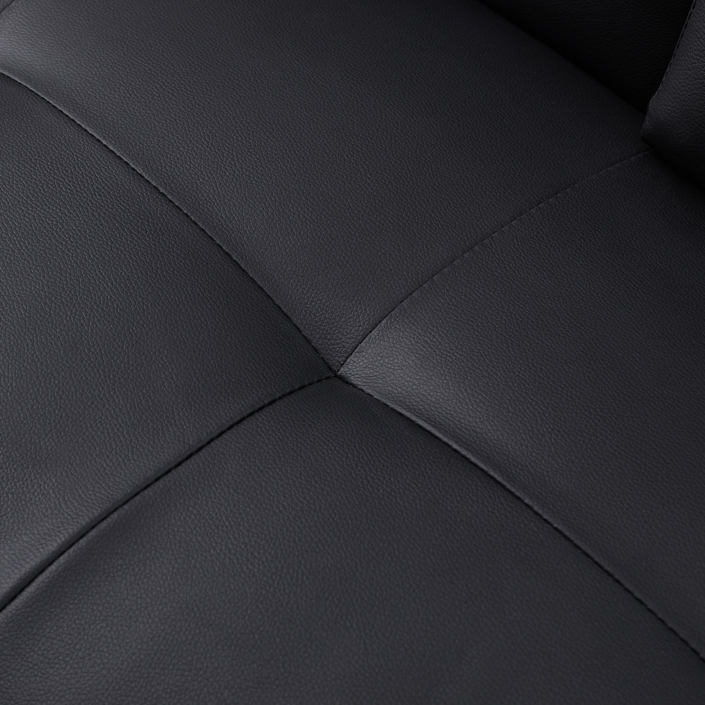 Canapé-lit pliant 66 places avec pieds en métal argenté et porte-gobelet pour salon