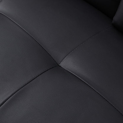 Canapé-lit pliant 66 places avec pieds en métal argenté et porte-gobelet pour salon