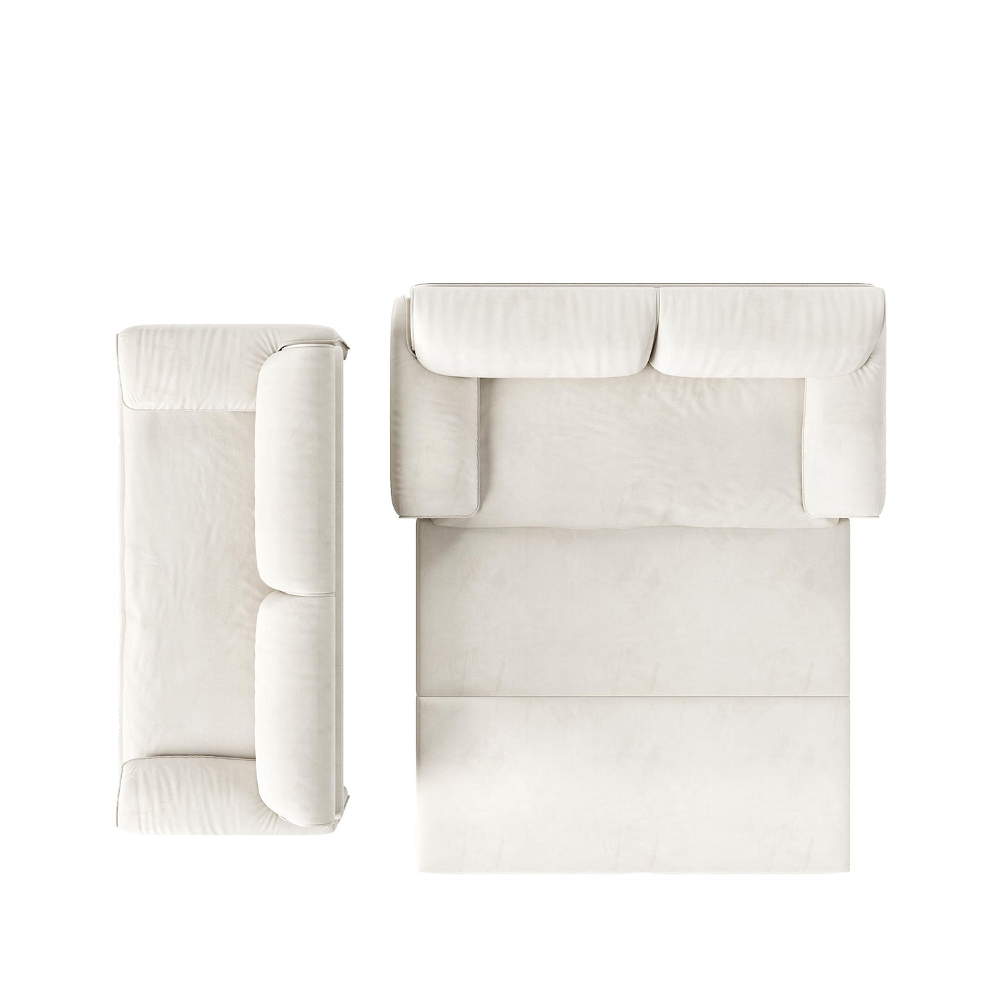 Canapé-lit gigogne Queen 66 pouces, canapé-lit convertible 3 en 1 avec rangement latéral, causeuse-lit multifonction en velours