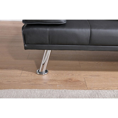 Canapé-lit double pliant multifonctionnel en polyuréthane 67 avec table basse