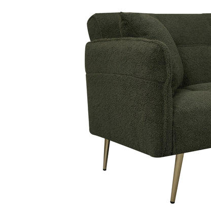 Canapé-lit double convertible avec accoudoirs rabattables - 31,10 x 70,00 x 31,49