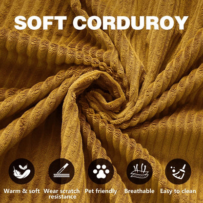 Canapé-lit convertible de 78,8 cm avec coussin de soutien dorsal et accoudoirs