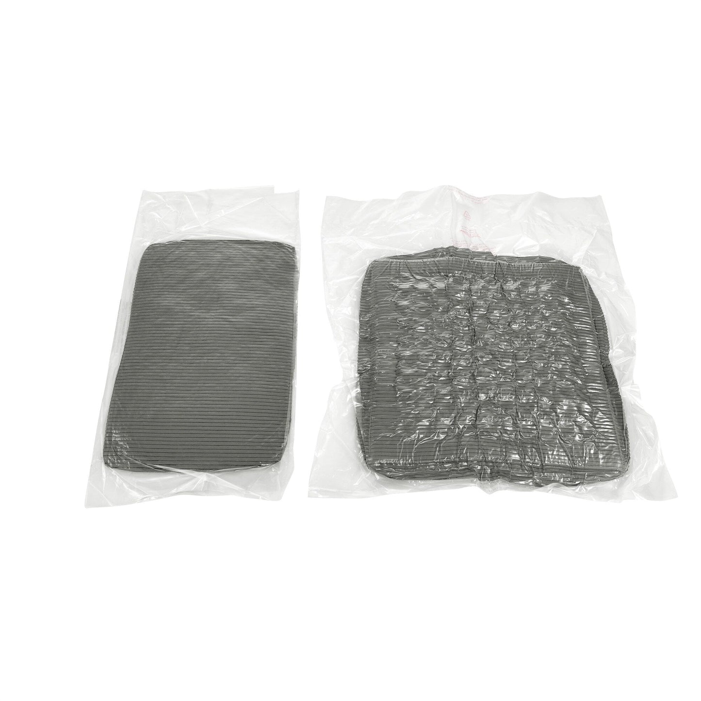 Canapé 2 places moderne en velours côtelé 73, assise profonde avec porte-gobelets et support pour téléphone