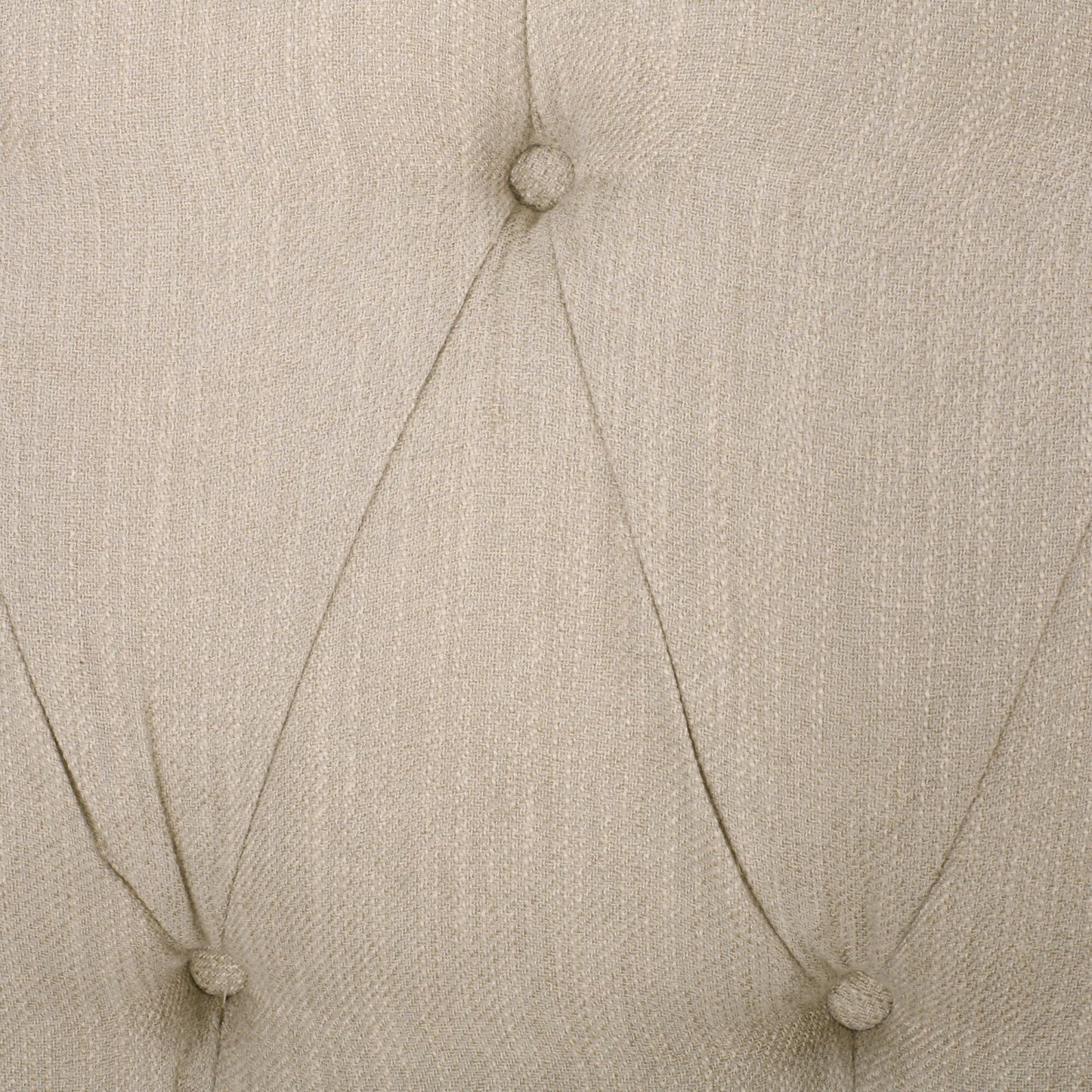 Canapé 3 places en tissu de 74 po avec détails rivetés et revêtement durable