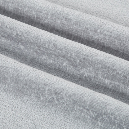 Canapé 3 places rembourré en chenille 78,7 avec pieds en plastique et 2 coussins pour le salon