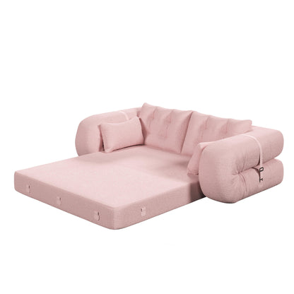 Canapé-lit 3 places modulable Teddy 78.7, convertible