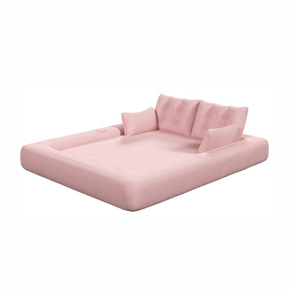 Canapé-lit 3 places modulable Teddy 78.7, convertible