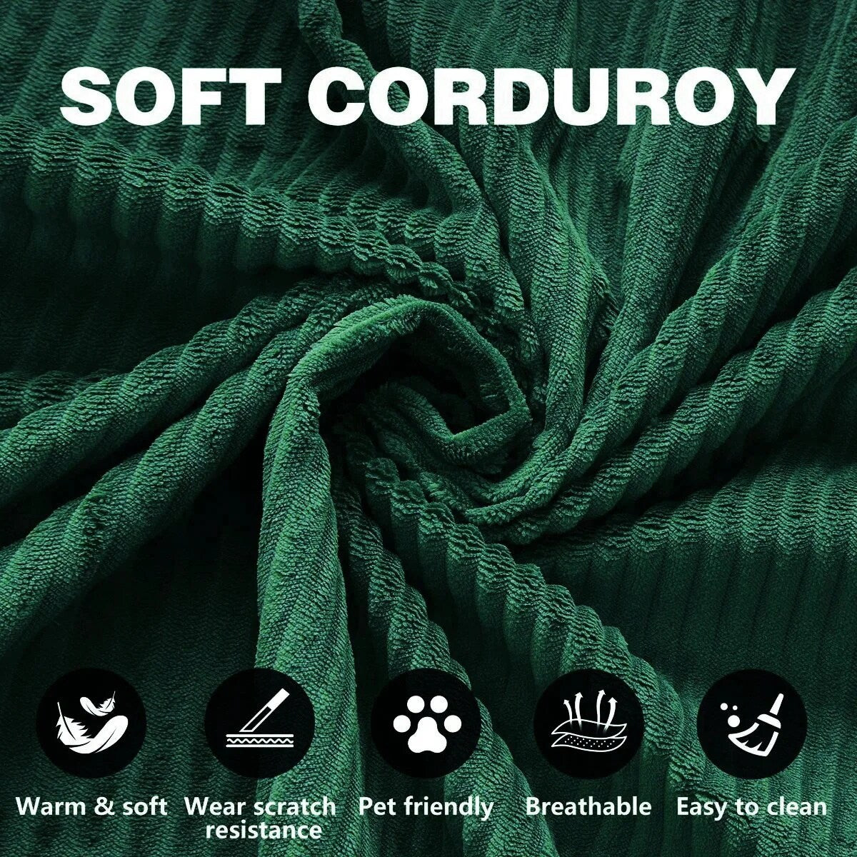 Canapé-lit convertible 78,8 pouces avec oreiller de compression, confortable, futon