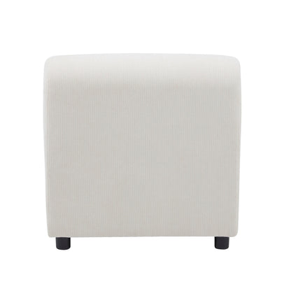 Canapé sectionnel modulaire 3 pièces en tissu 78 avec mousse haute résilience, ressorts sinueux et cadre en bois massif