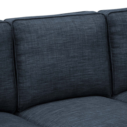 Canapé Harbor en lin mélangé - 30,5 po x 78 po x 35 po