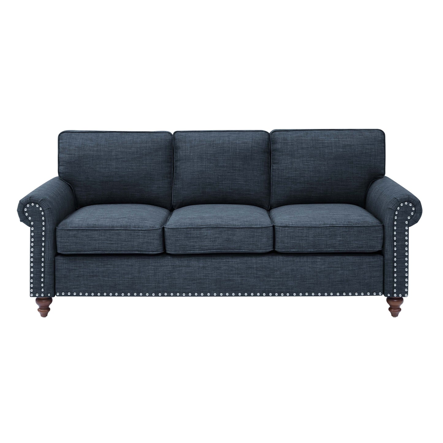 Canapé Harbor en lin mélangé - 30,5 po x 78 po x 35 po