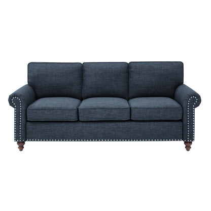 Canapé Harbor en lin mélangé - 30,5 po x 78 po x 35 po