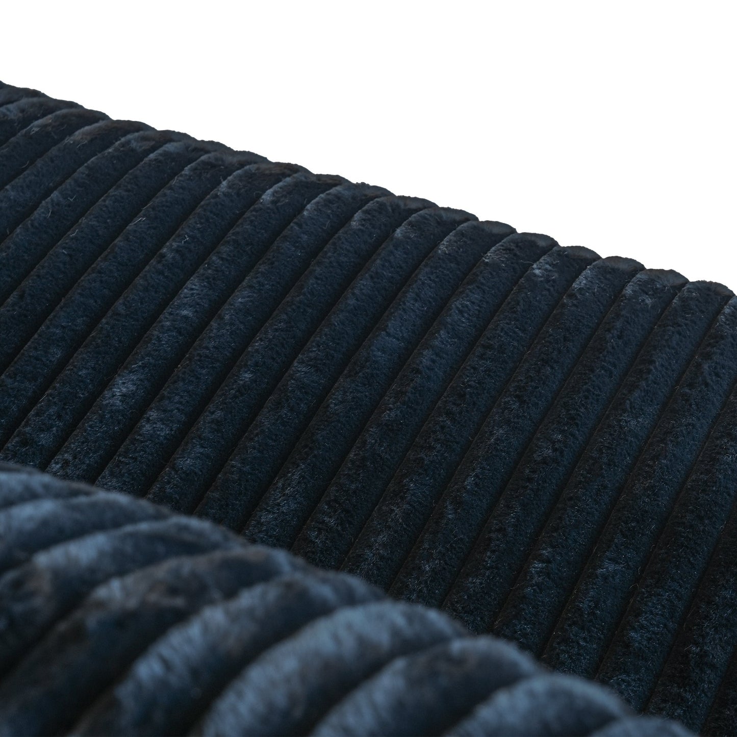 Canapé-lit en tissu pelucheux de 78 po