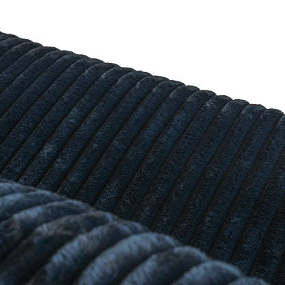 Canapé-lit en tissu pelucheux de 78 po