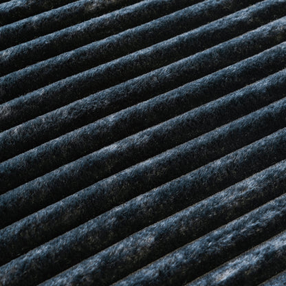 Canapé-lit en tissu pelucheux de 78 po