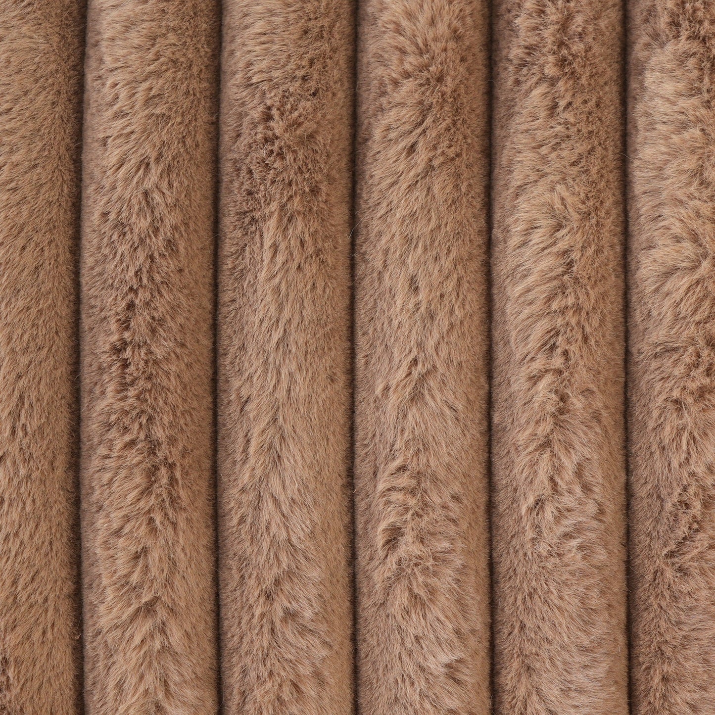 Canapé-lit en tissu pelucheux de 78 po