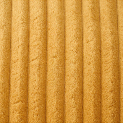 Canapé-lit pliable en velours côtelé 79 avec accoudoirs à 3 positions, mousse haute résilience et pieds en métal