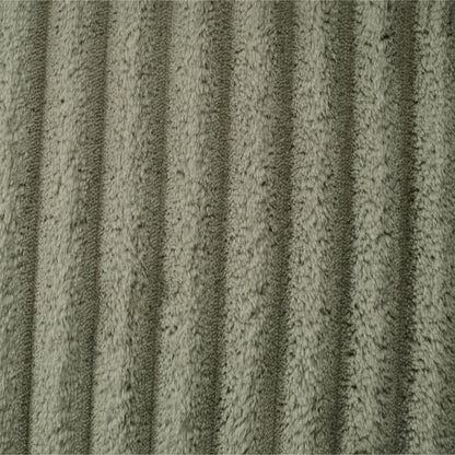 Canapé-lit pliable en velours côtelé 79 avec accoudoirs à 3 positions, mousse haute résilience et pieds en métal