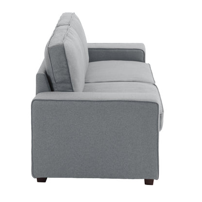 Canapé de salon en velours côtelé de 80,1 po de large