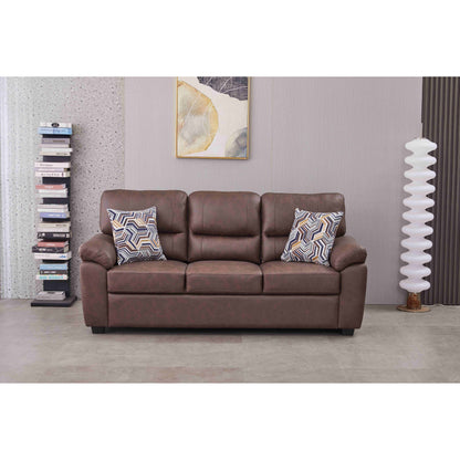 Canapé en similicuir de 80,5 po de large