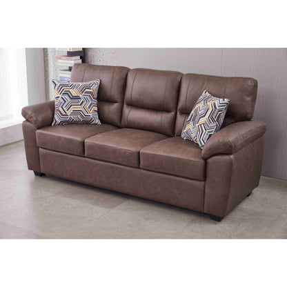 Canapé en similicuir de 80,5 po de large