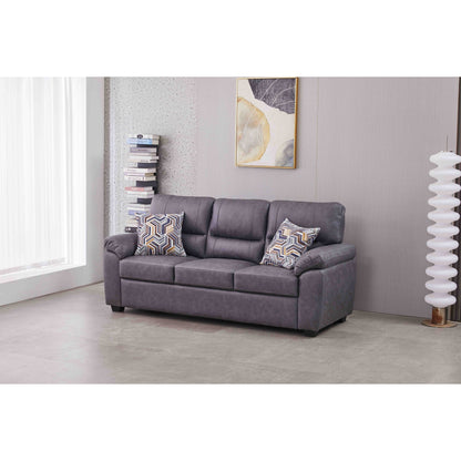 Canapé en similicuir de 80,5 po de large