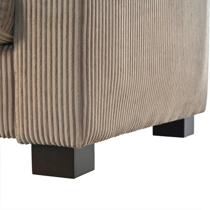 Canapé 3 places en bois massif 80 avec 2 ports USB et deux porte-gobelets