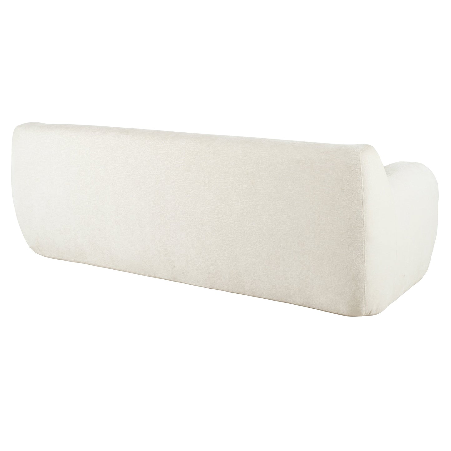 Canapé 3 places à compression minimaliste 81,5 avec larges assises et rembourrage en mousse haute densité pour salons