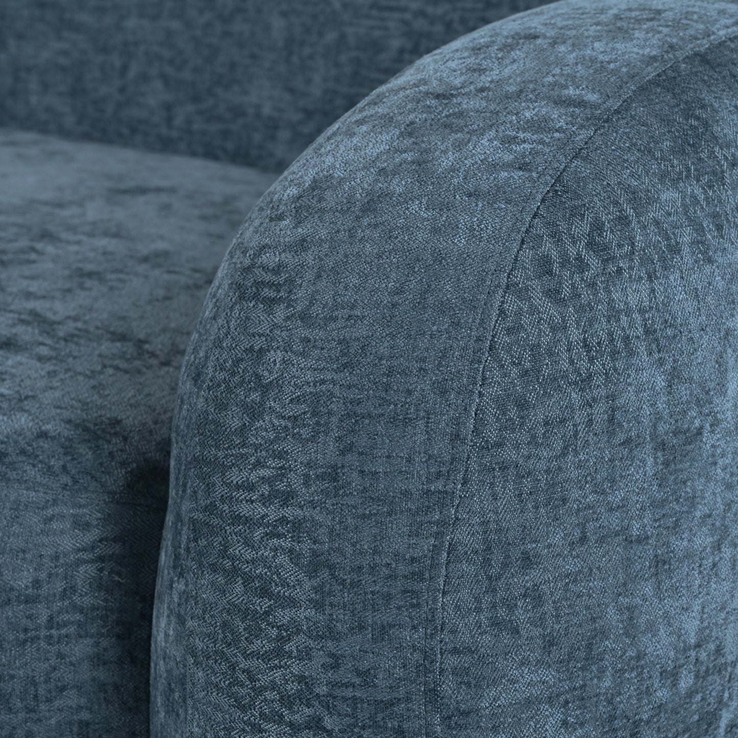 Canapé 3 places à compression minimaliste 81,5 avec larges assises et rembourrage en mousse haute densité pour salons