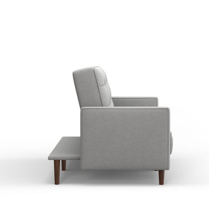 Canapé-lit 81,5 avec capitonnage à 8 boutons