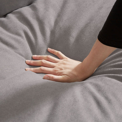 Canapé sectionnel en L de 82,28 pouces avec sièges nuage pour le salon