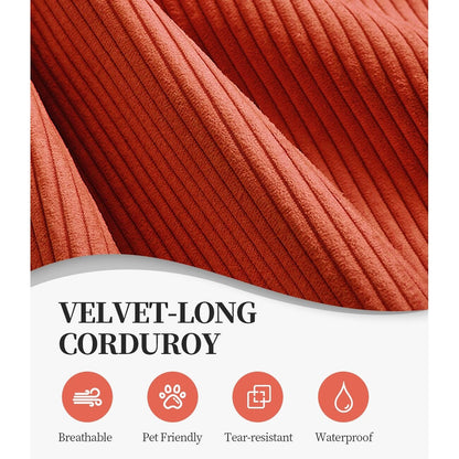 Canapé modulable 3 places en mousse 82,68 €, dossier amovible, assise 70 cm de large, housse lavable, structure en acier inoxydable