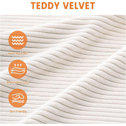 Canapé 3 places moderne de 83 pouces avec assises profondes, canapé nuage confortable pour le salon