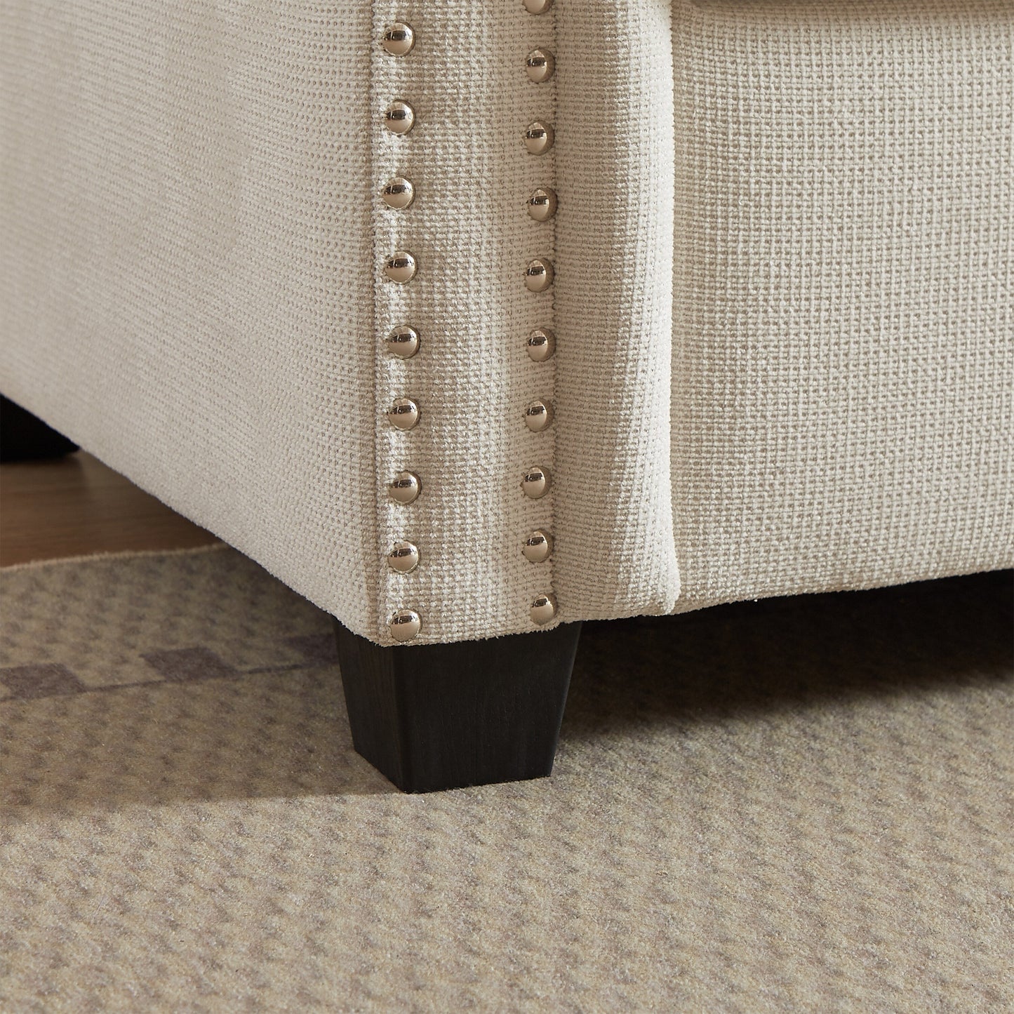 Canapé-lit convertible 2 en 1 en polyester 3 places avec matelas pliable pour salon