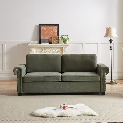 Canapé-lit convertible 2 en 1 en polyester de 83,8 po