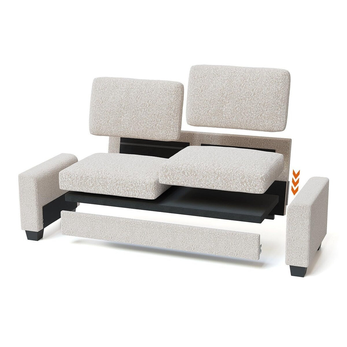 Canapé 83 places pour le salon