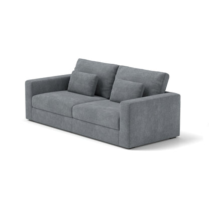 Canapé 3 places en tissu 83Fabric - Confort moelleux à double rembourrage pour salons modernes